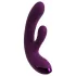 Javida - zajčkast vibrator za G-točko in klitoris (vijoličen)