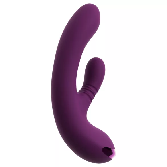 Javida - zajčkast vibrator za G-točko in klitoris (vijoličen)