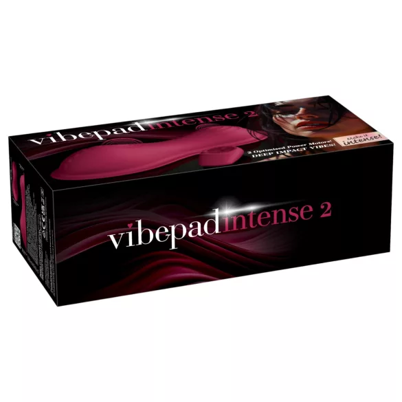 Vibepad Intense 2 - blazina z vibriranjem na daljinsko upravljanje (rdeča)