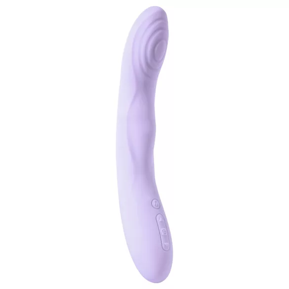 Svakom Selena - grelni, potisni vibrator za G-točko (vijoličen)