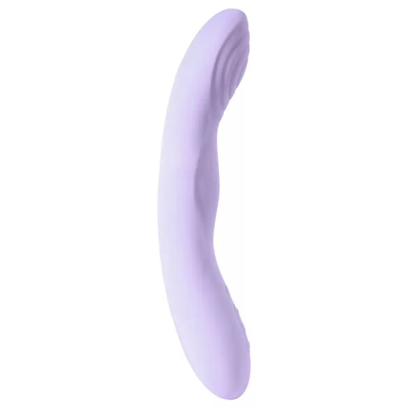 Svakom Selena - grelni, potisni vibrator za G-točko (vijoličen)