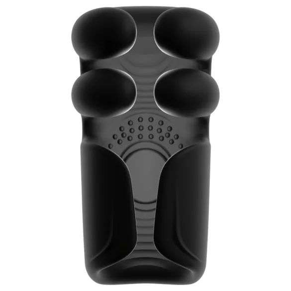 Rebel - utripajoč, vibracijski masturbator (črn)
