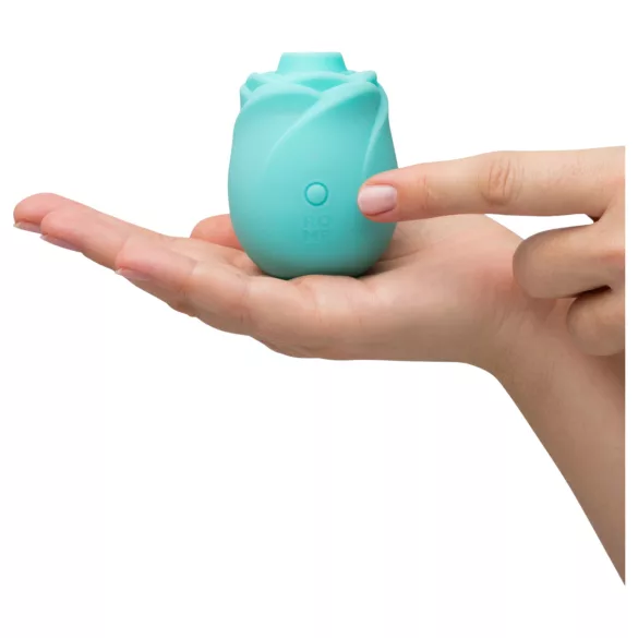ROMP Rose Glow - zračni vibrator za klitoris (moder)