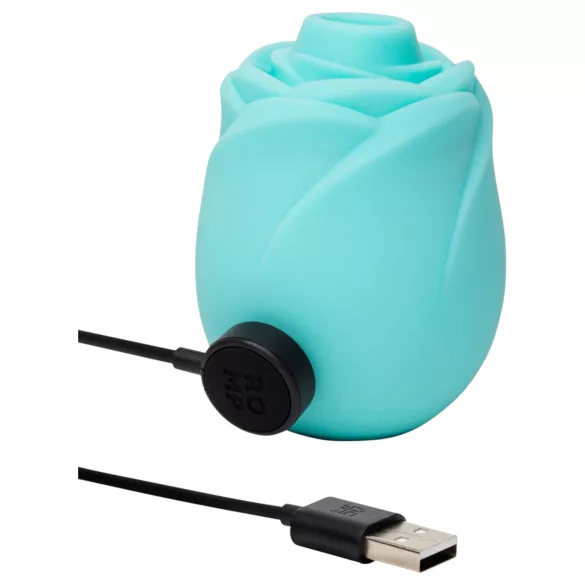ROMP Rose Glow - zračni vibrator za klitoris (moder)