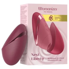   Womanizer Next Liberty - zračni vibrator za klitoris (rdeč)