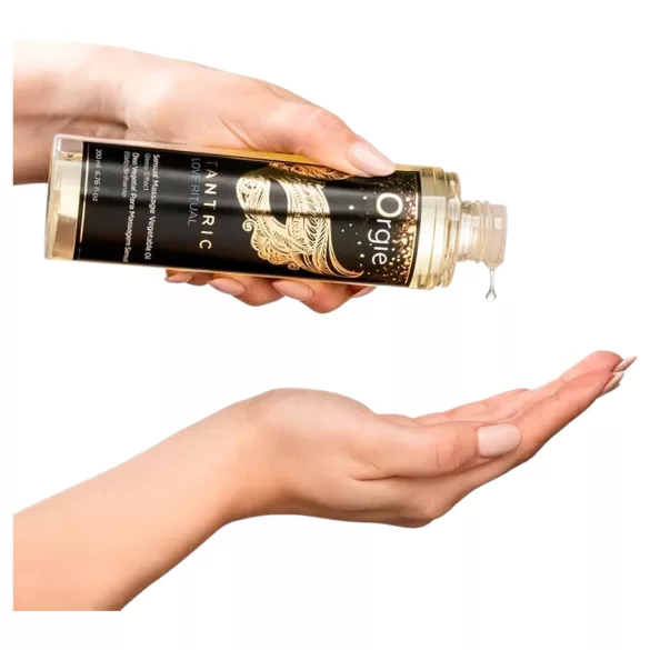 Orgie Tantric Love - masažno olje za čutno erotično masažo - 200 ml