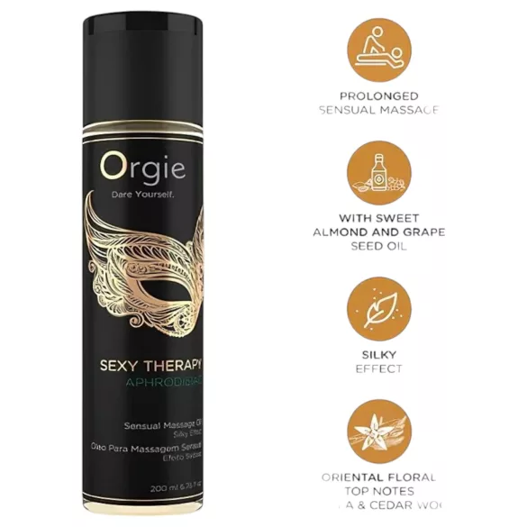 Orgie - masažno olje za čutno sprostitev - 200ml