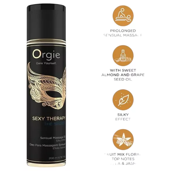 Orgie - masažno olje za čutno izkušnjo - 200 ml