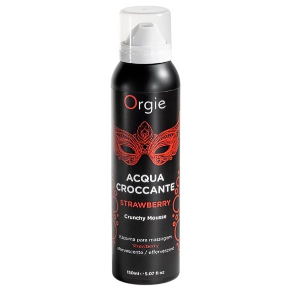Orgie Acqua Croccante - masažna pena - jagoda (150 ml)
