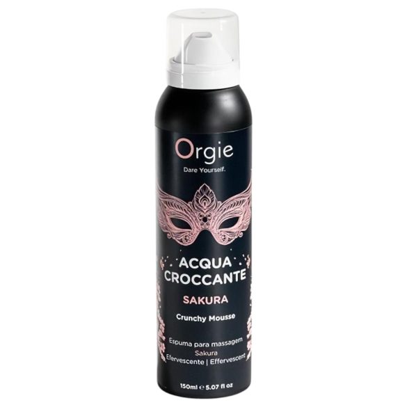 Orgie - masažni mousse - vonj češnjevega cveta - 150 ml