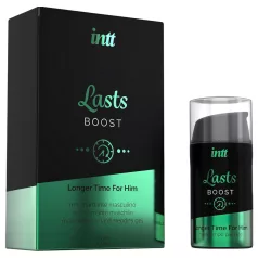   intt Lasts Boost - pršilo za zakasnitev in močnejšo erekcijo (15 ml)