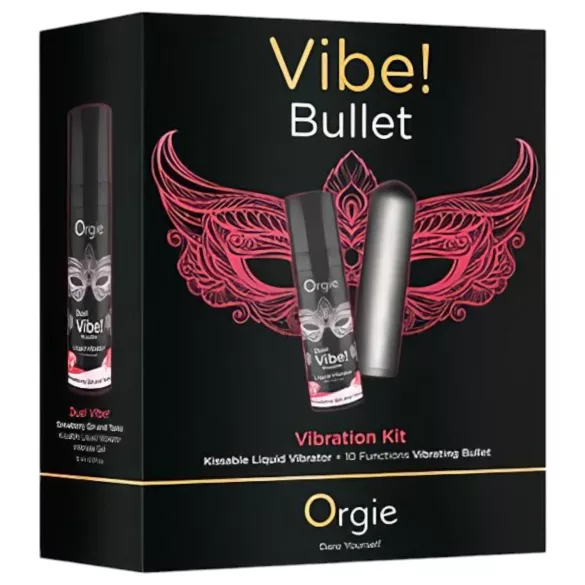 Orgie - mini vibrator set - siva