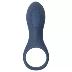   Amaysin - vibracijski obroček za penis z akumulatorjem (moder)