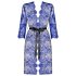 Obsessive Cobaltess - čipkasti kimono (moder) - L/XL