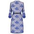 Obsessive Cobaltess - čipkasti kimono (moder) - L/XL