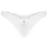 Obsessive Weddya - čipkasti tanga (bela) - L/XL
