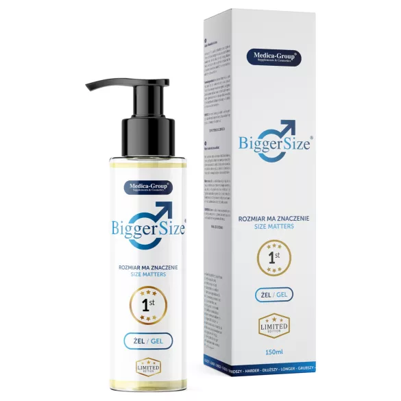 BigErection gel - gel za močnejšo erekcijo - 150 ml