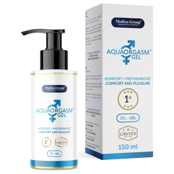 Aqua Orgasm Gel - stimulacijski gel za ženske in moške - vlažilni - 150 ml