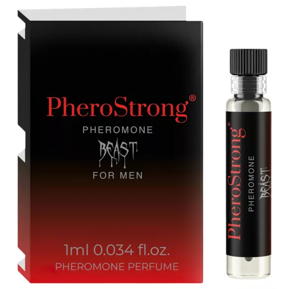 PheroStrong Beast - feromonski parfum za moške - 1 ml
