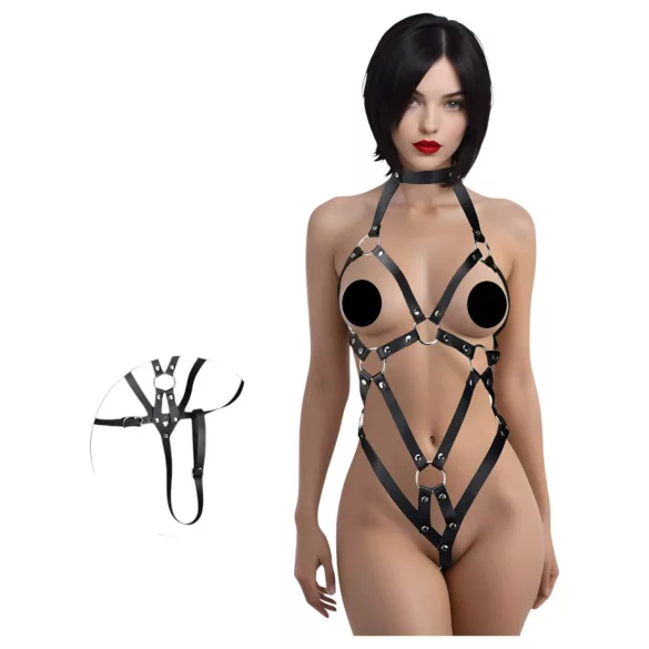 Wild Play - seksi body za ženske - črna