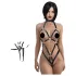 Wild Play - seksi body za ženske - črna
