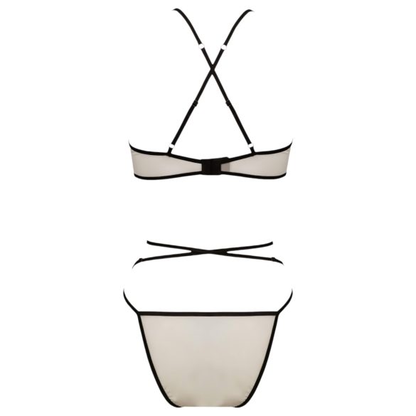 Passion Chika - nedrček set (kremna)