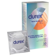 Durex Invisible XL - izjemno velike kondomi (10 kosov)
