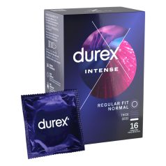 Durex Intense - rebrasti in pikčasti kondomi (16 kos)