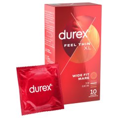Durex Feel Thin XL - pristen občutek kondom (10 kos)