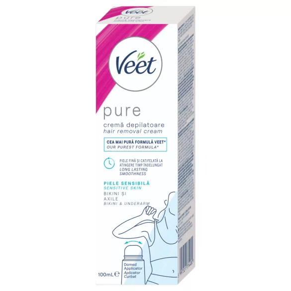 Veet Pure - krema za depilacijo bikini predela in pazduhe