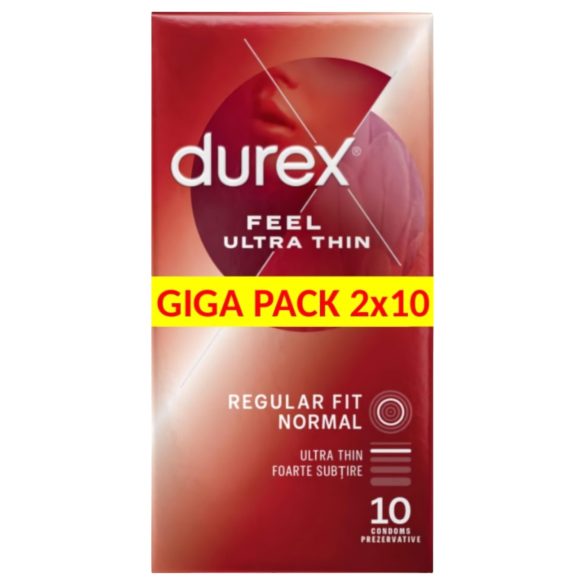 Durex Feel Ultra Thin - ultra tanek kondom (2x10 kos)