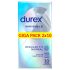 Durex Invisible Regular Fit - tanek kondom (2x10 kos)