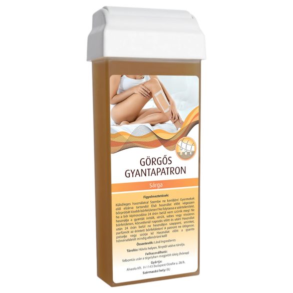 Roll-on vosek - široka valjčna glava (100 ml) - rumena