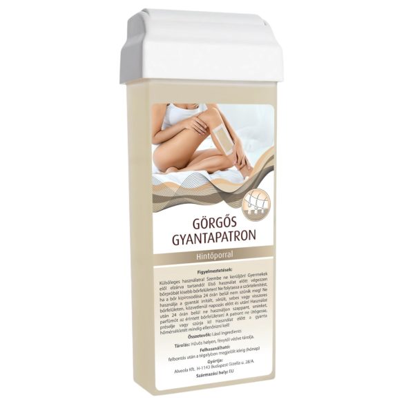 Valjčni vosek - široka glava valja (100 ml) - s pudrom