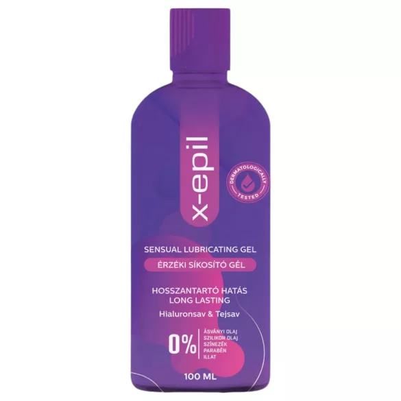 X-Epil - lubrikant gel - občutljiv - 100 ml