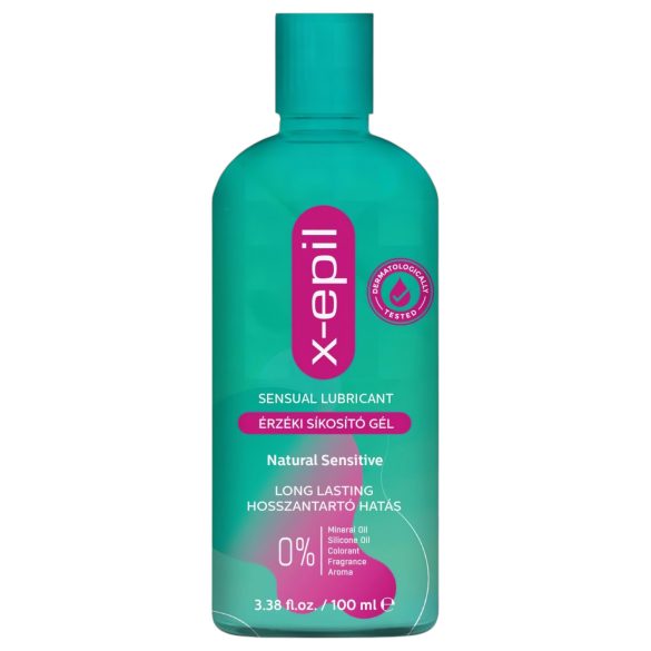 X-Epil Naravni Občutljivi - čutni lubrikant gel (100ml)