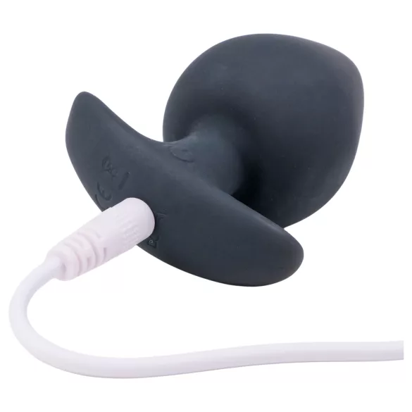 Desirel Obsidian - Aplikacijsko voden analni vibrator (črn)