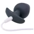 Desirel Obsidian - Aplikacijsko voden analni vibrator (črn)