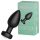 Desirel Easy Obsidian - brezžični, radijski analni vibrator (črna)
