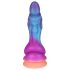 OgazR - svetleči zmaj dildo - 22cm (vijolično-roza)
