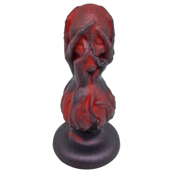 OgazR - krogličasti analni dildo - 10,5 cm (črna)