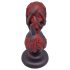 OgazR - krogličasti analni dildo - 10,5 cm (črna)
