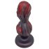 OgazR - krogličasti analni dildo - 10,5 cm (črna)