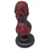 OgazR - analni dildo z izboklinami - 10,5 cm - črn