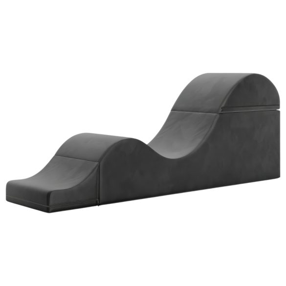 Čarobna Blazina - prilagodljiva ljubezenska sofa (črna)