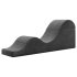 Čarobna Blazina - prilagodljiva ljubezenska sofa (črna)