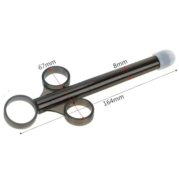 Brizga za doziranje lubrikanta (črna)