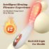 IntiGlow - LED pomlajevalnik vagine z G-točko vibrator (bela)
