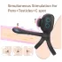Biu-Biu - erekcijski obroč in vibrator za pare - črna