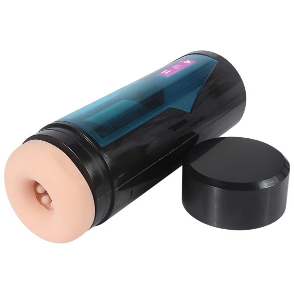 Lonely - avtomatski masturbator z zvočnimi efekti - črn